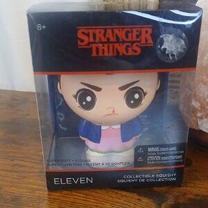 Rare Find FIRM $$Stranger Things Eleven Collectible Squishy